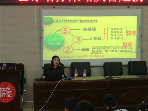 <b>精准指导，点燃激情——市十三中举办2020年高考综合科目答题指导报告会</b>