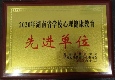 <b>喜讯！市十三中荣获湖南省学校心理健康教育先进单位</b>