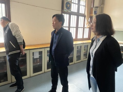 <b>株洲市教育技术装备所在市十三中开展危化品安全管理检查</b>